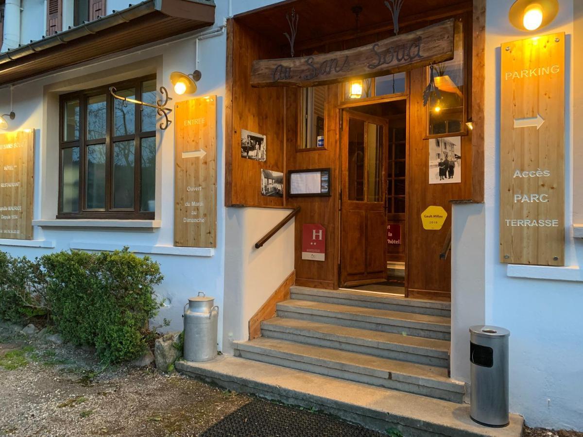 Au Sans Souci Hotel Saint-Paul-les-Monestier Exterior photo