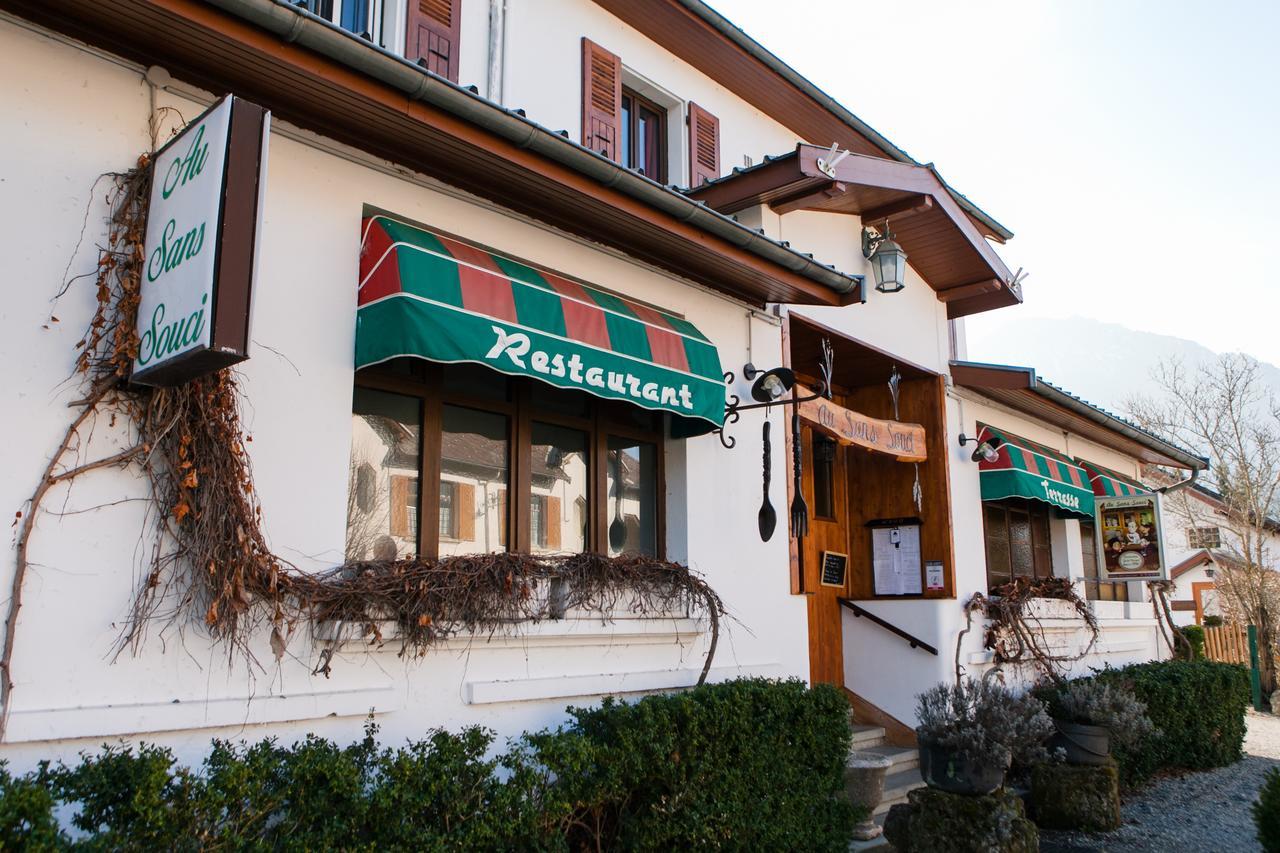 Au Sans Souci Hotel Saint-Paul-les-Monestier Exterior photo